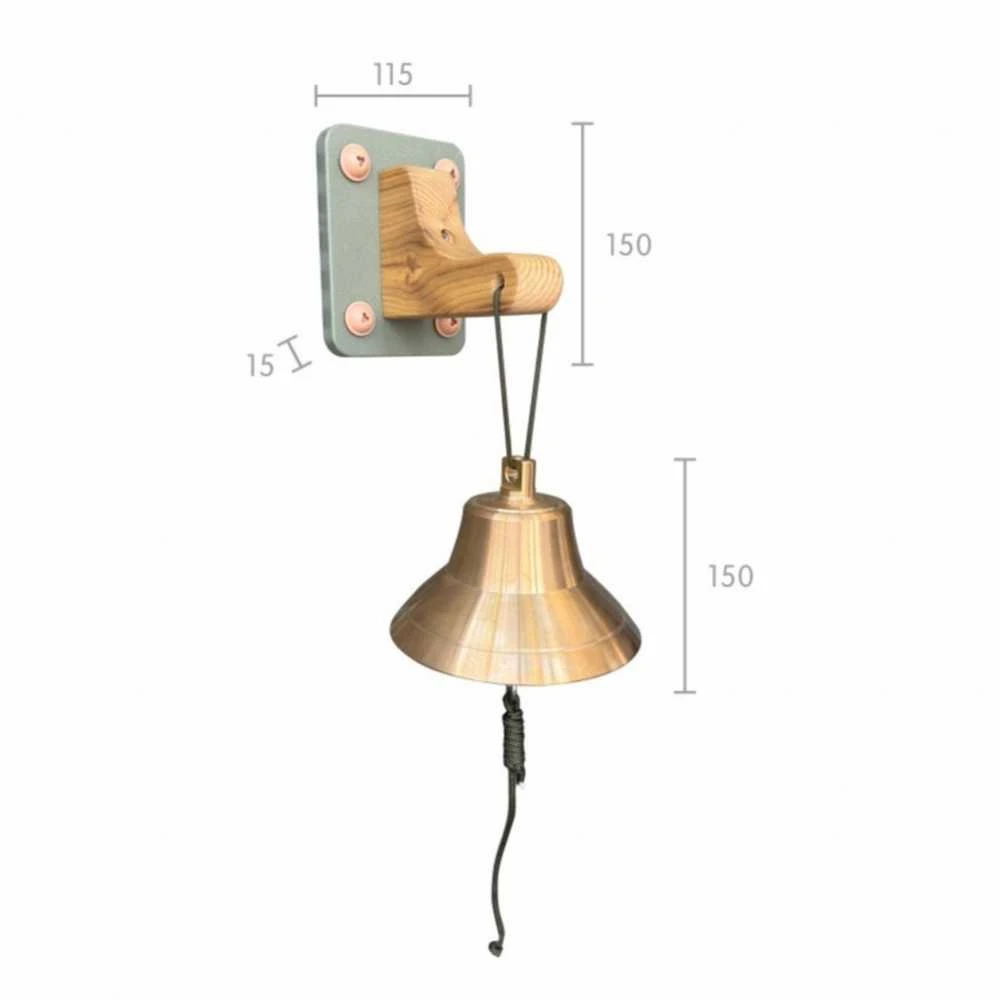 Masterkidz Muzikinė varpelis 15 cm - Bronzinė STEM priemonė