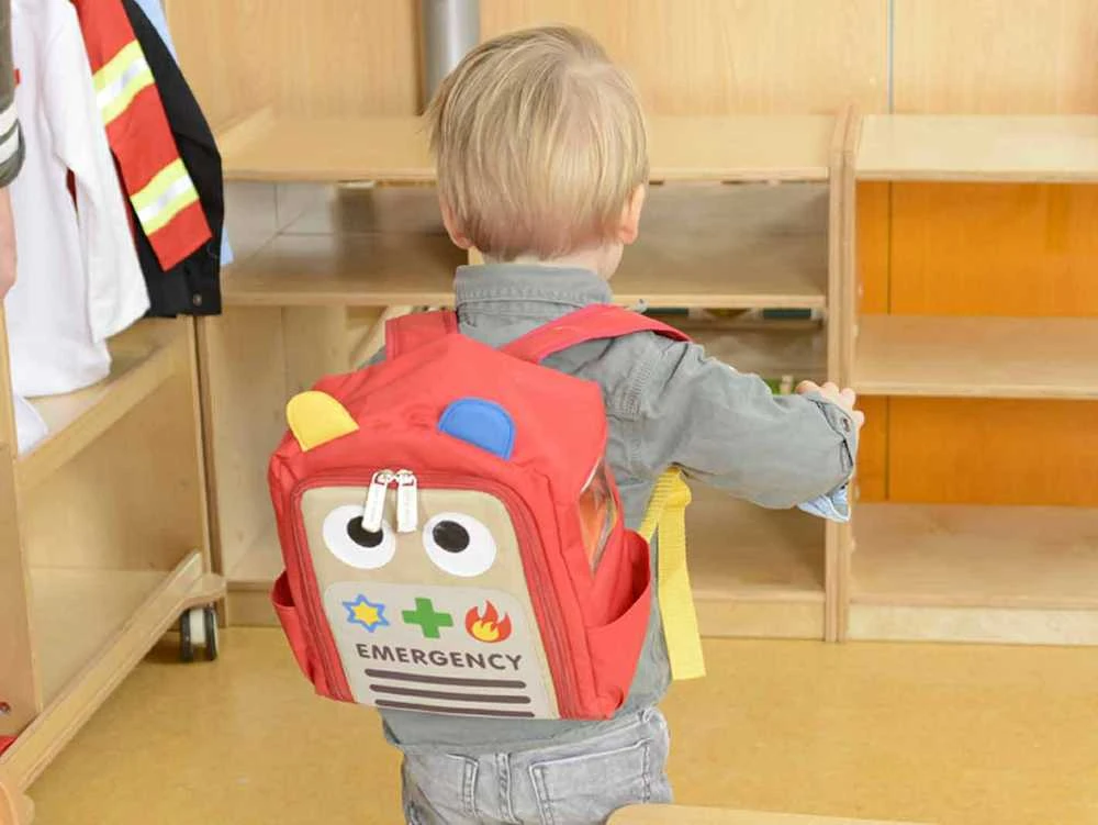 MASTERKIDZ gelbėjimo tarnybų centras kuprinėje