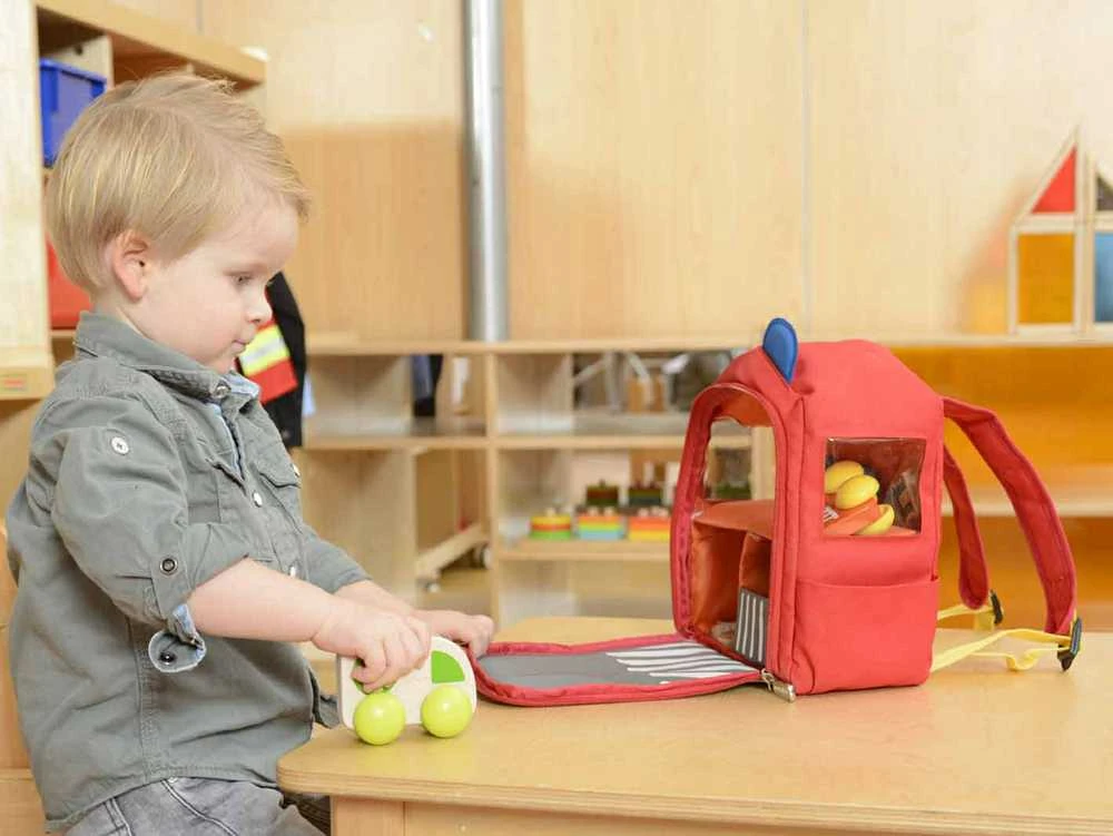 MASTERKIDZ gelbėjimo tarnybų centras kuprinėje
