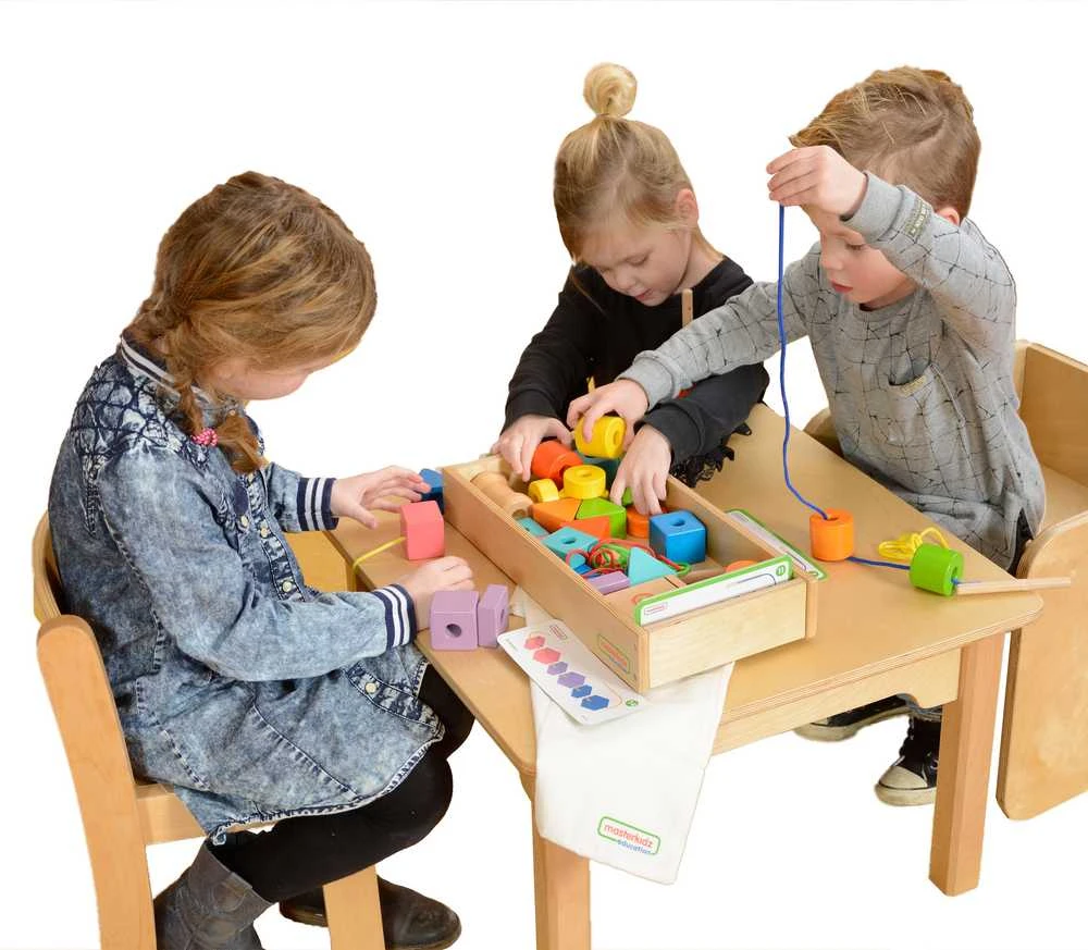 Dėlionė Masterkidz Medinė Žaidimų Nėrimo Rinkinys