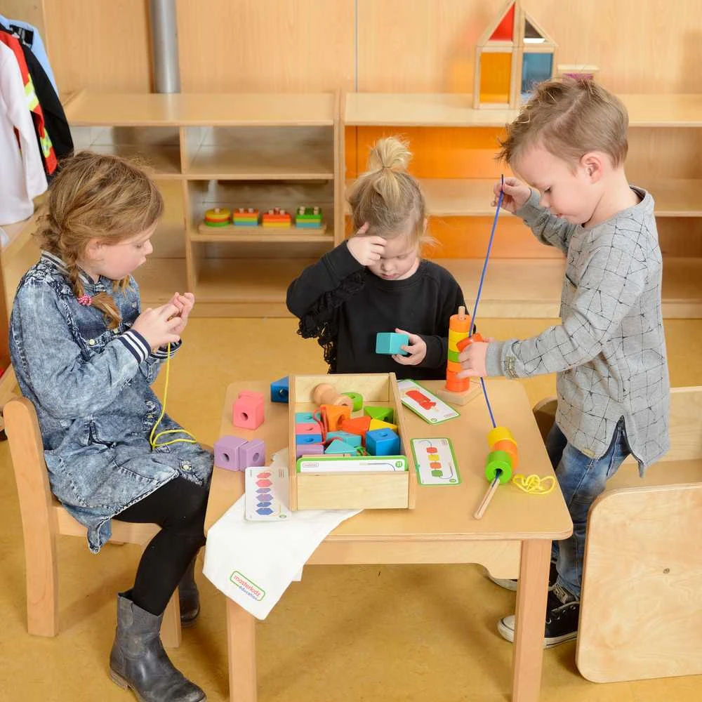 Dėlionė Masterkidz Medinė Žaidimų Nėrimo Rinkinys