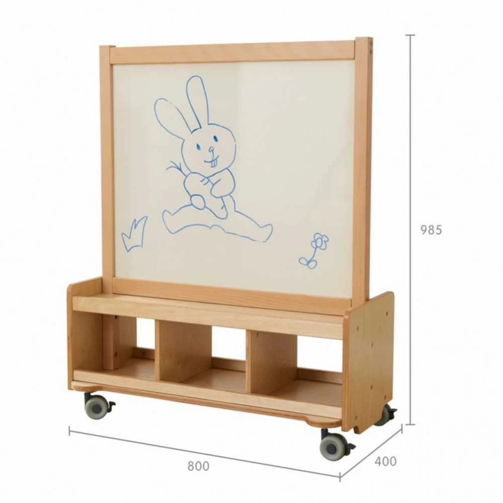 Masterkidz Dvipusė kreida ir magnetinė lenta rašymui