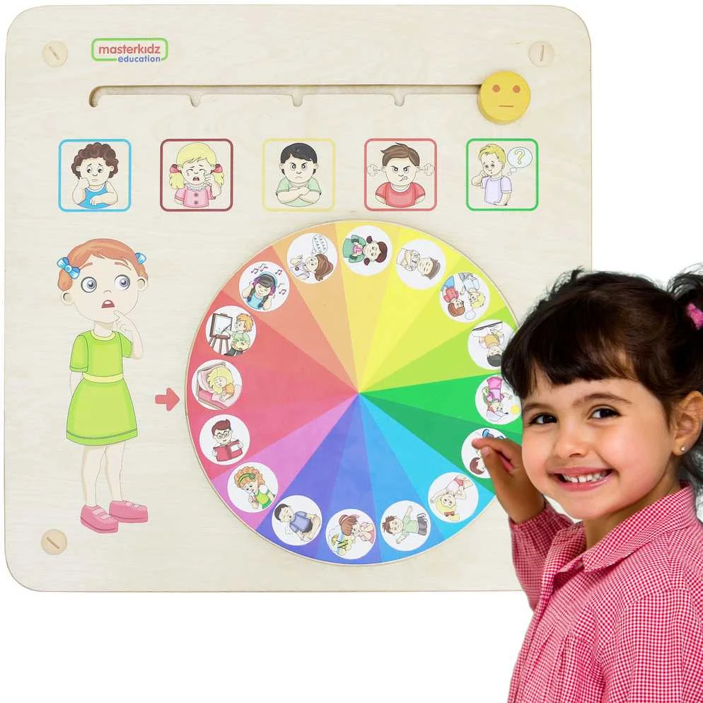 MASTERKIDZ Edukacinė Lentelė Emocijų Valdymui Montessori
