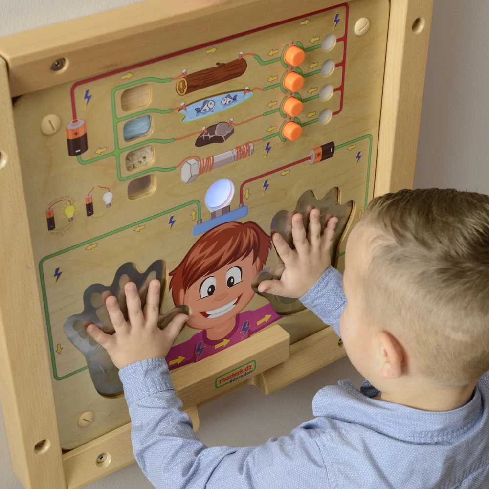 Edukacinė lenta Vandens laidumo eksperimentas Montessori MASTERKIDZ
