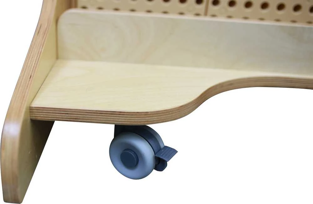 MASTERKIDZ laisvai pastatoma STEM kūrybinio mokymosi lenta 166 x 125 cm ir priedų rinkinys