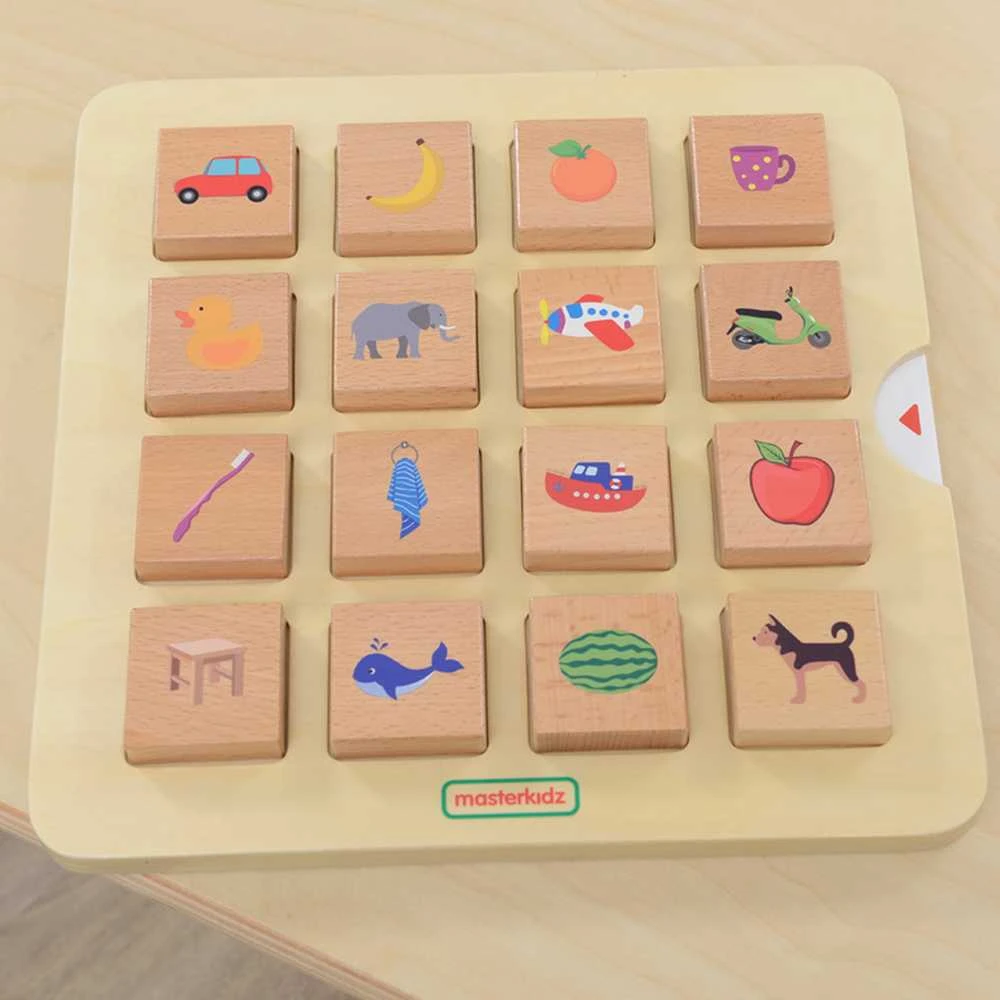 MASTERKIDZ Montessori Dėlionė - Atpažinimo Žaidimas