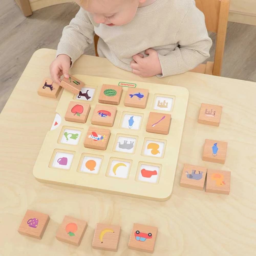MASTERKIDZ Montessori Dėlionė - Atpažinimo Žaidimas