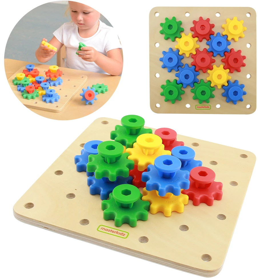 Dantų ratai sukuria savo mechanizmą „MasterKidz Montessori“