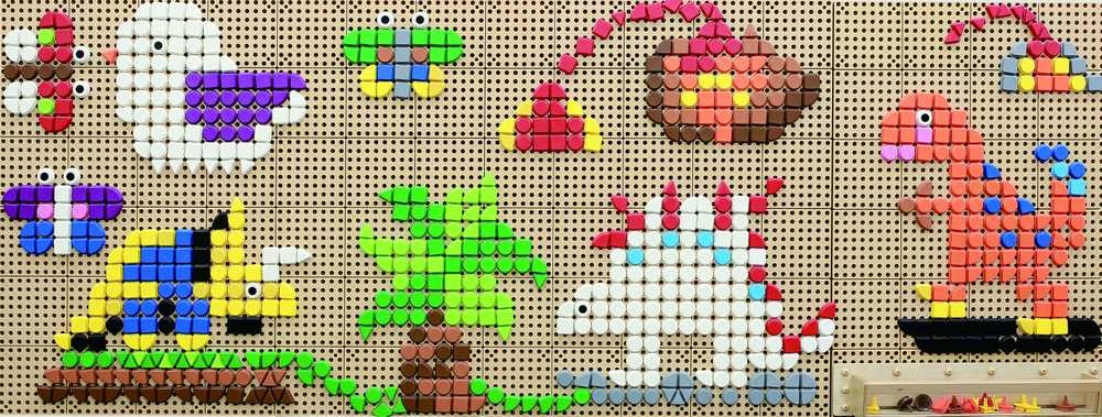 MASTERKIDZ Geometriniai Elementai 8 Spalvų