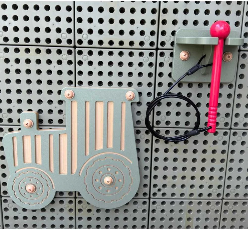 MASTERKIDZ Guiro muzikos instrumentų traktorius STEM priedai