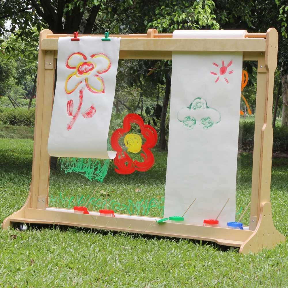 MASTERKIDZ didžiulis medinis tapybos molbertas
