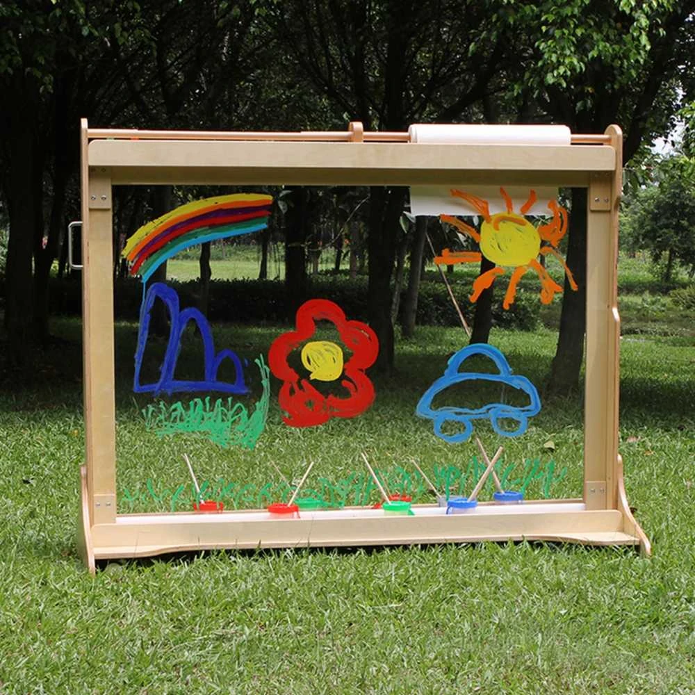 MASTERKIDZ didžiulis medinis tapybos molbertas