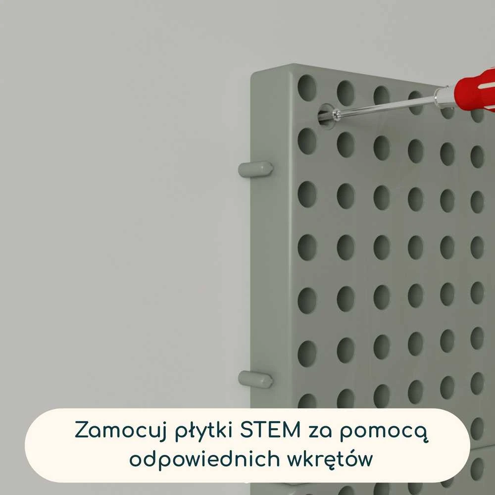 MASTERKIDZ Sieninė plokštė Mokslo lenta Kūrybinė STEM lauko lenta 120 x 80 (cm)