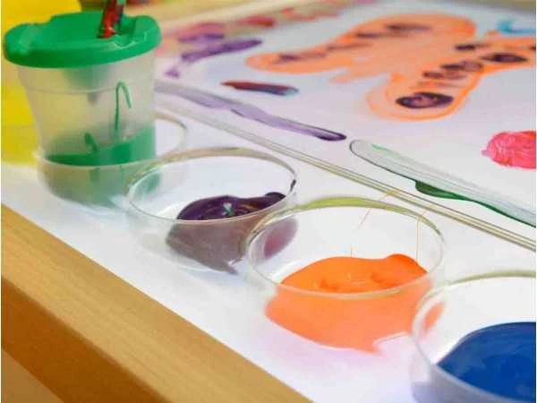 MASTERKIDZ Teca piešimui Montessori kvadratinė