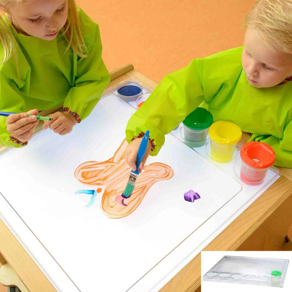 MASTERKIDZ Teca piešimui Montessori kvadratinė