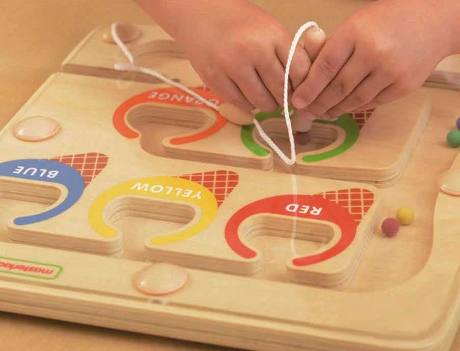 Masterkidz Medinis Labirintas Magnetinis Spalvų Sorteris