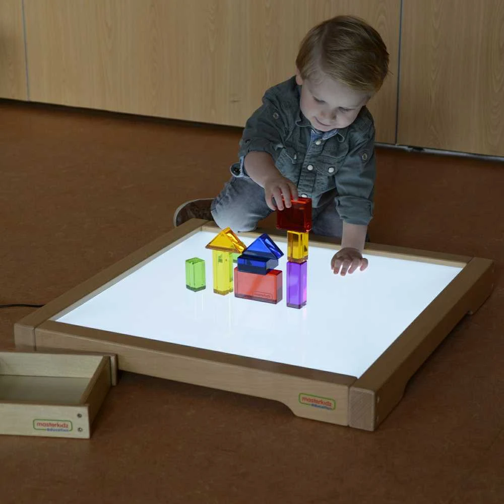 MASTERKIDZ LED šviesos skydelis, keičiantis spalvą su nuotolinio valdymo pultu