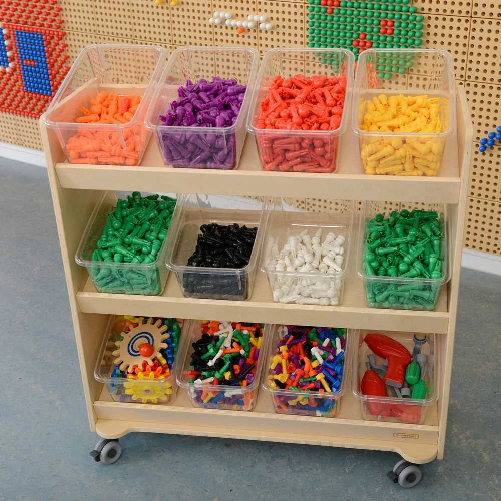 Mobilus vežimėlis–lentyna su ratukais MASTERKIDZ