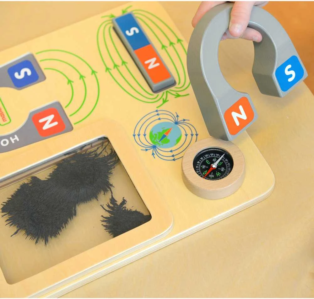 Masterkidz Magnetinė Edukacinė Lenta Kompasas Montessori