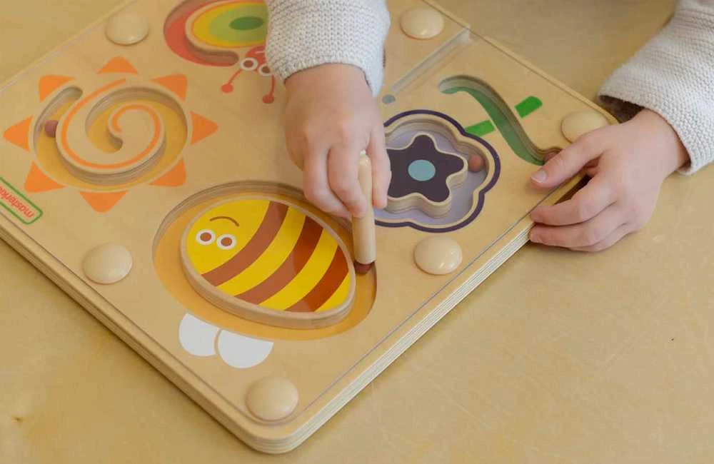 Magnetinis labirintas vabzdžių pasaulis MASTERKIDZ