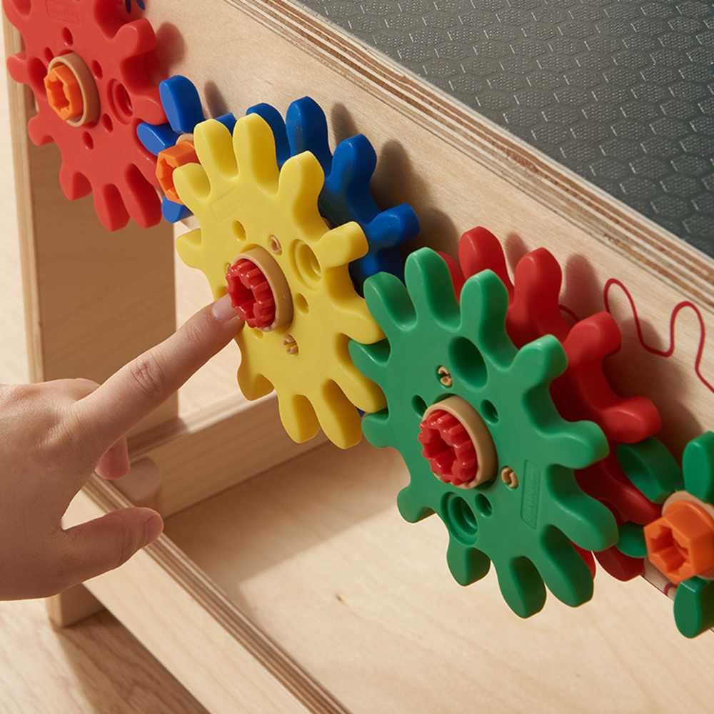 Medinis Montessori dirbtuvėlių stalas MASTERKIDZ STEM