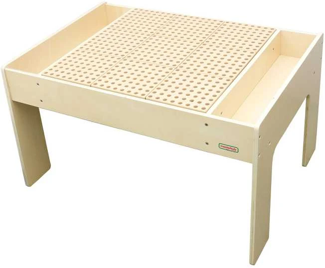 MASTERKIDZ medinis mokomasis stalas + 352 STEAM sienelės priedai