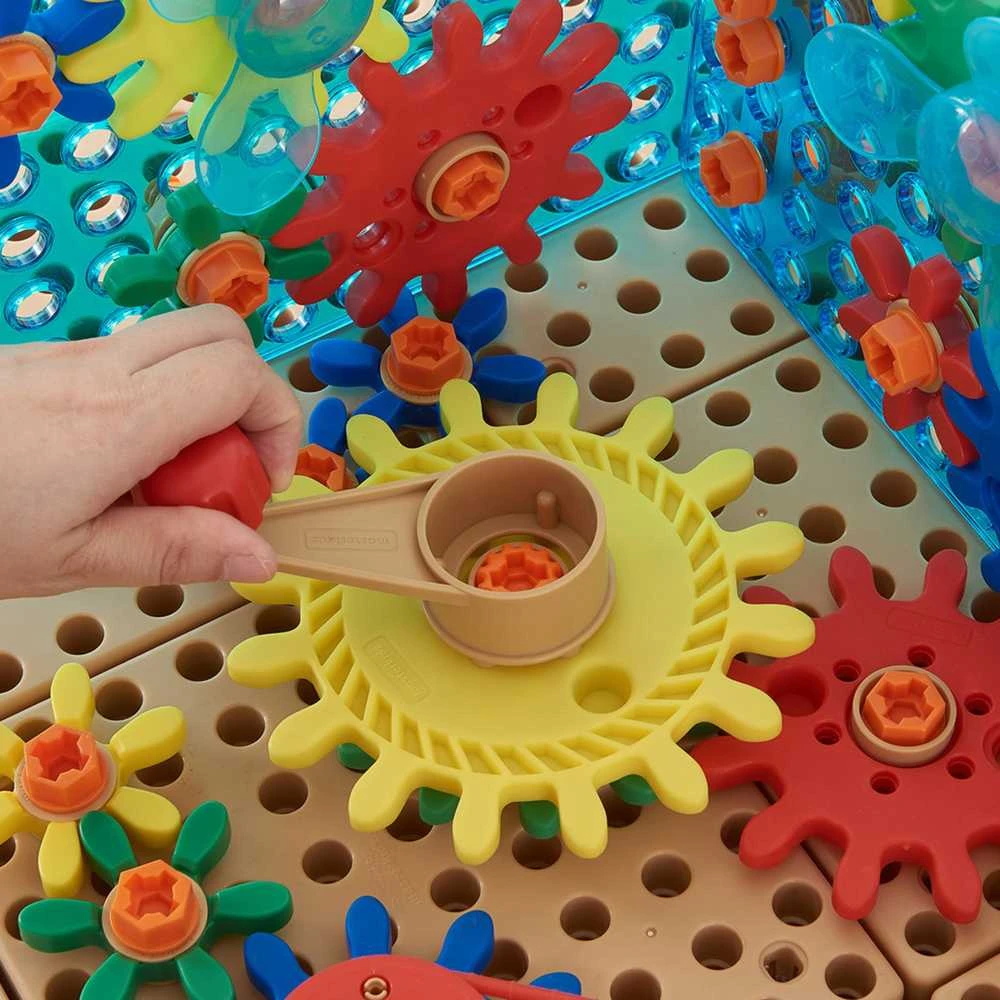 MASTERKIDZ priedų rinkinys krumpliaračiai STEM sieninėms plokštėms 198 vnt