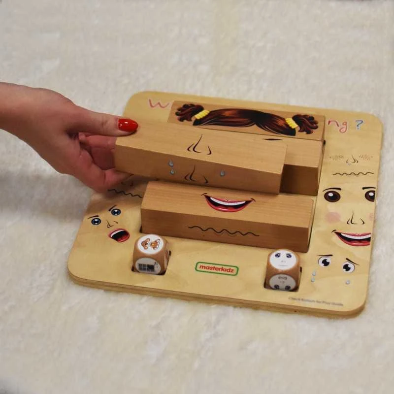 MASTERKIDZ Emocijų Valdymo Žaidimas Montessori