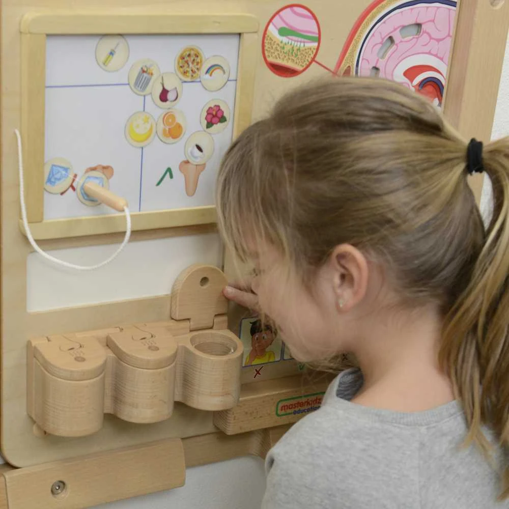Edukacinė medinė lenta MASTERKIDZ Uoslės pojūtis