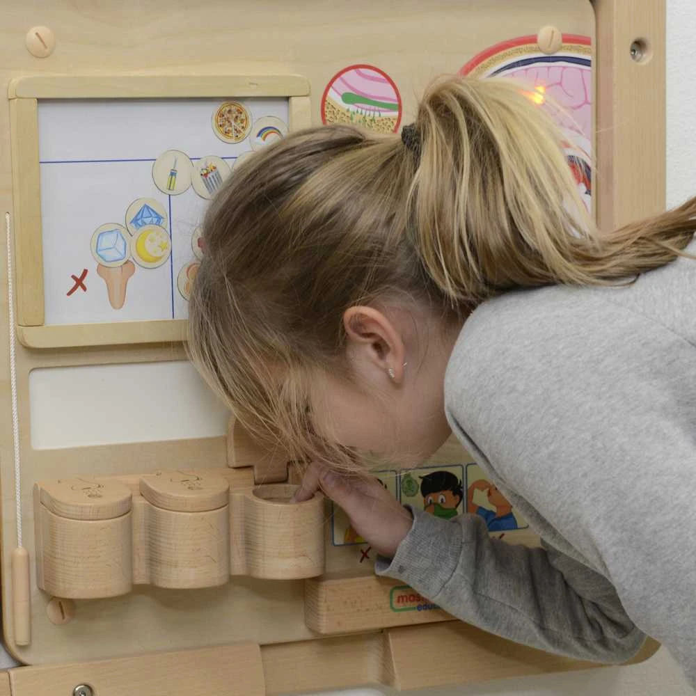 Edukacinė medinė lenta MASTERKIDZ Uoslės pojūtis