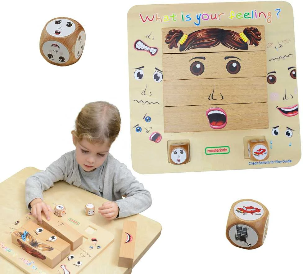 MASTERKIDZ Emocijų Valdymo Žaidimas Montessori