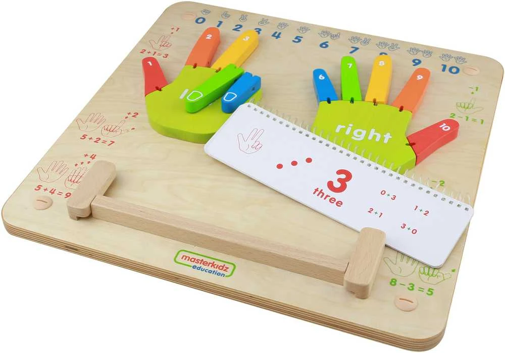 MASTERKIDZ Mokymasis skaičiuoti „Flex Montessori“ sieninė sensorinė lenta