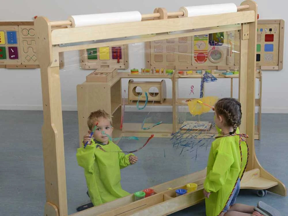 MASTERKIDZ didžiulis medinis tapybos molbertas