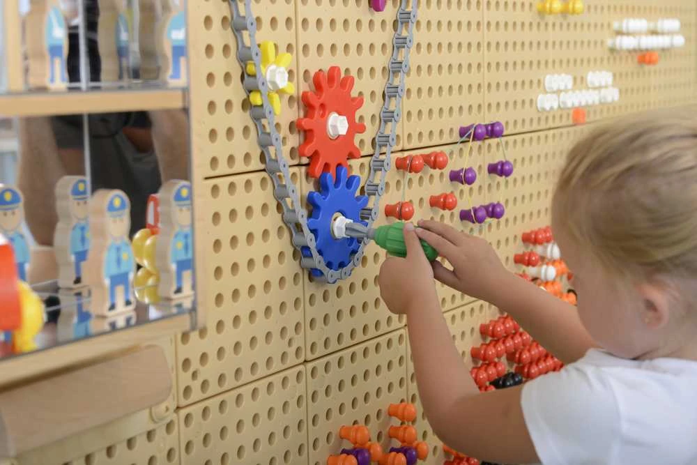 Masterkidz Įrankiai Vaikams 6 Elementai Švytuoklė - Mokomoji Lenta STEM