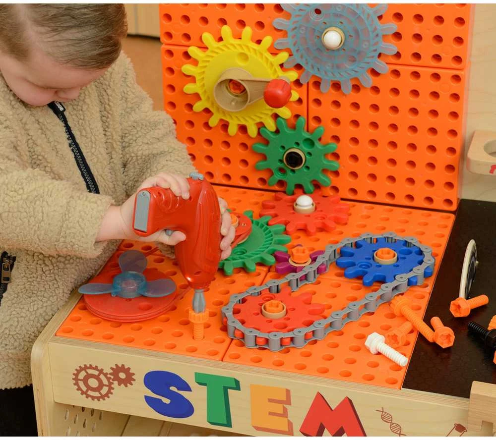 Mechanizmų ir pavarų rinkinys MASTERKIDZ STEM