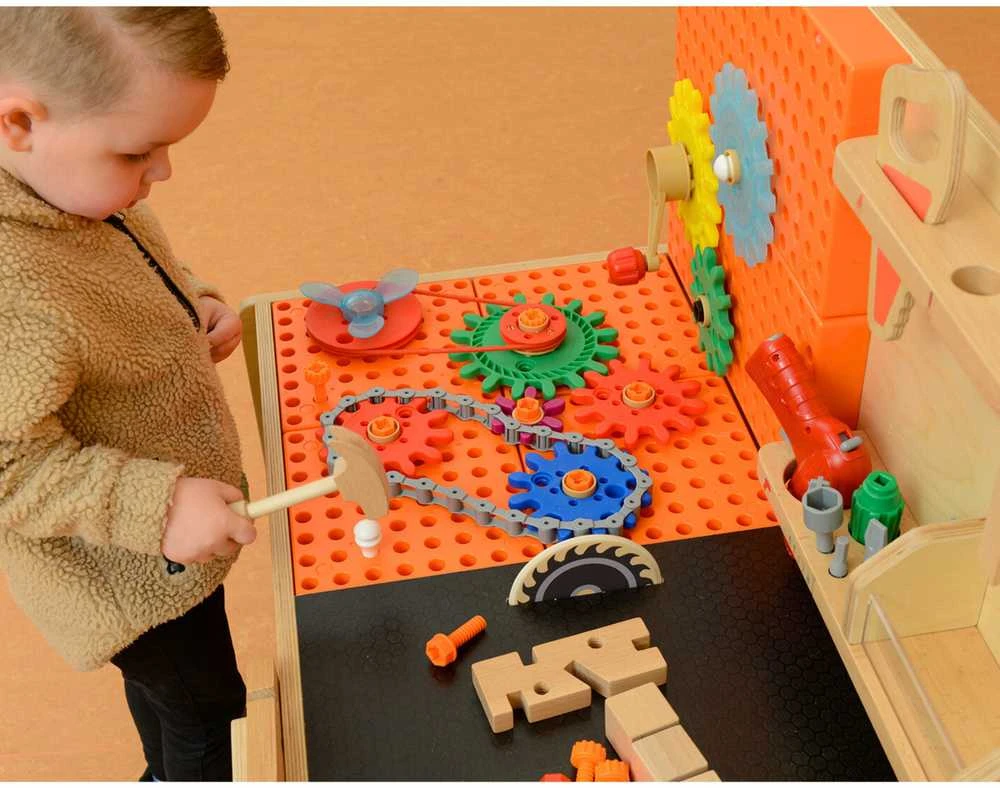 Mechanizmų ir pavarų rinkinys MASTERKIDZ STEM