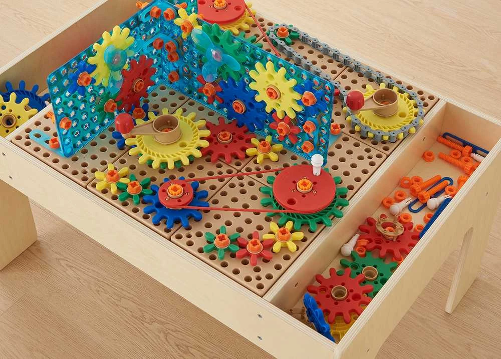 MASTERKIDZ priedų rinkinys krumpliaračiai STEM sieninėms plokštėms 198 vnt