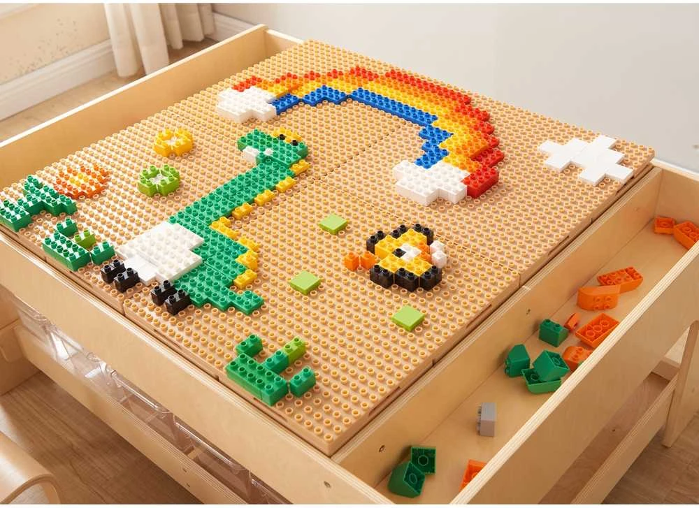 MASTERKIDZ STEM konstruktorius 563 detalių su 4 plokštėmis