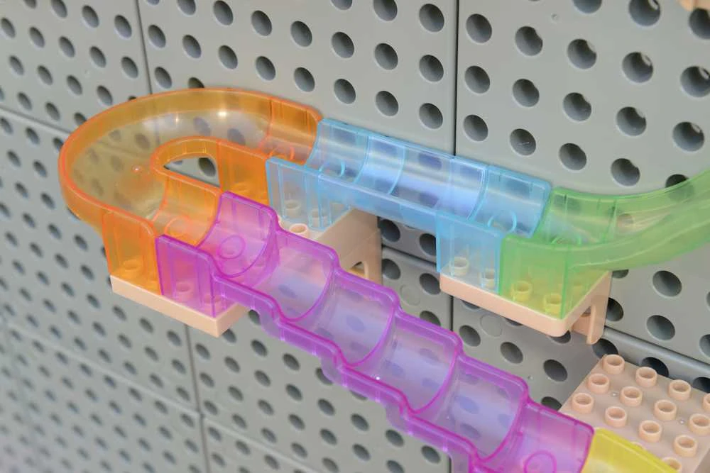 MASTERKIDZ Konstrukcinis rinkinys: STEM lenta su 63 elementais