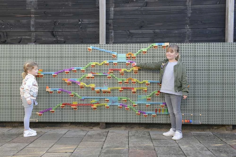 MASTERKIDZ Konstrukcinis rinkinys: STEM lenta su 63 elementais