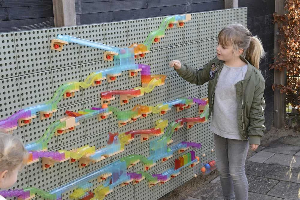 MASTERKIDZ Konstrukcinis rinkinys: STEM lenta su 63 elementais