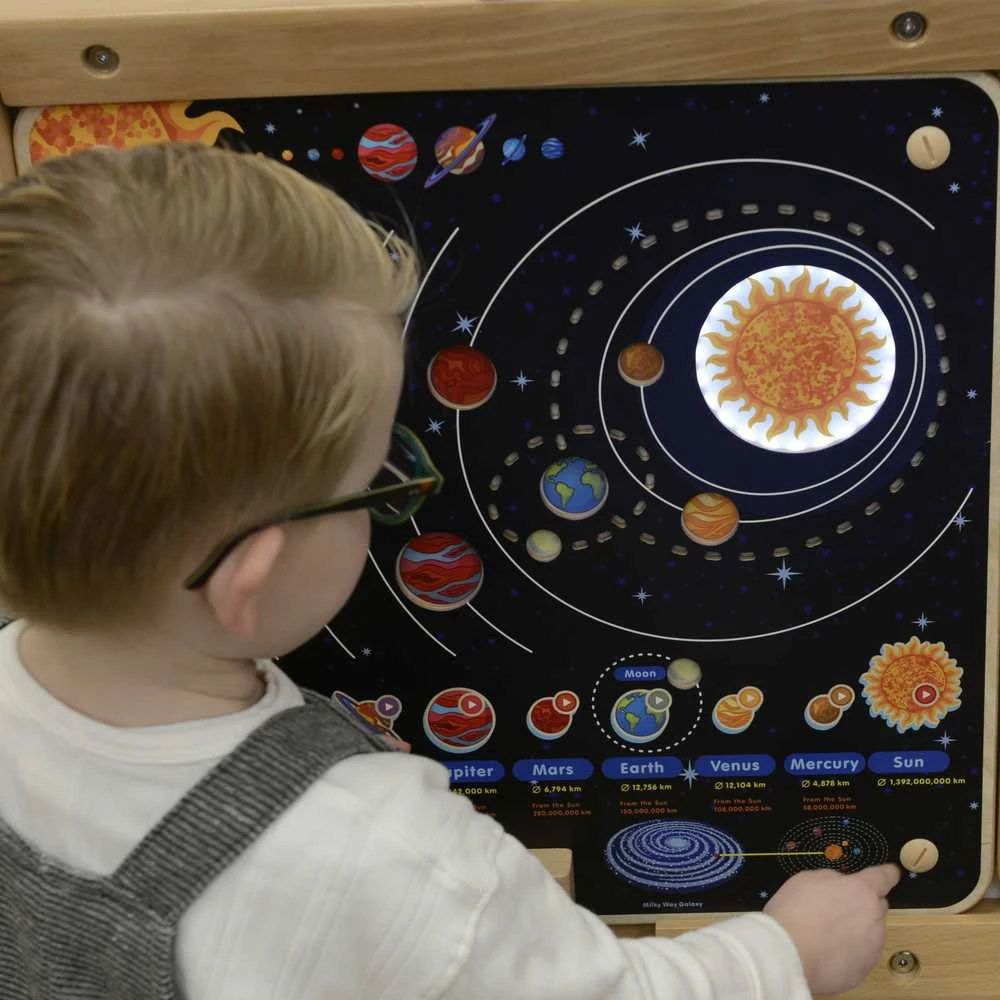 MASTERKIDZ saulės sistemos edukacinė lenta