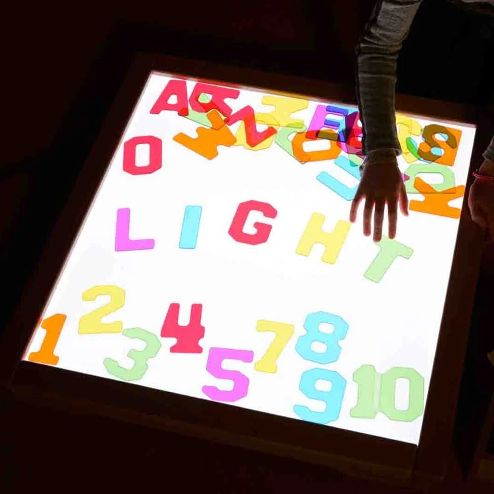 MASTERKIDZ sensorinis rėmelis - LED panelė + permatomas tapybos padėklas