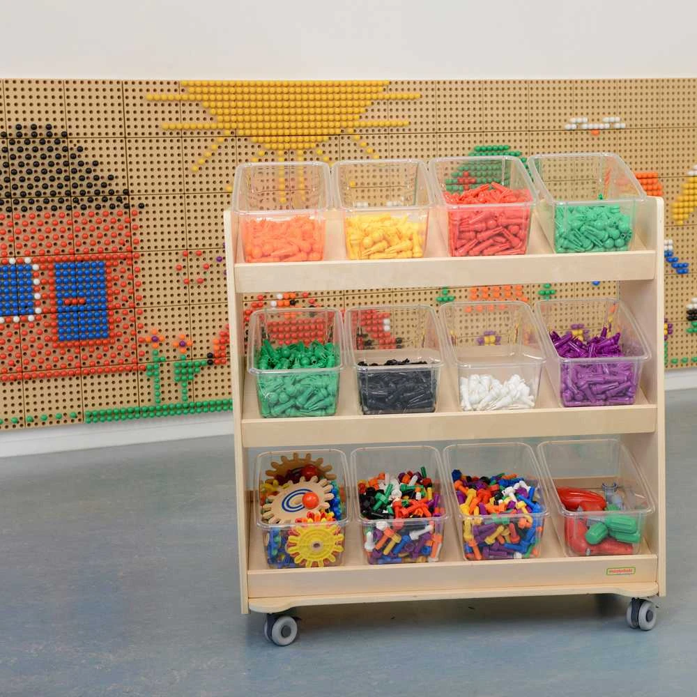 Mobilus vežimėlis–lentyna su ratukais MASTERKIDZ