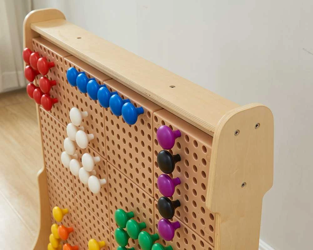 MASTERKIDZ spalvingi dideli kaiščiai STEM lentai, 64 vnt. - 8 spalvos