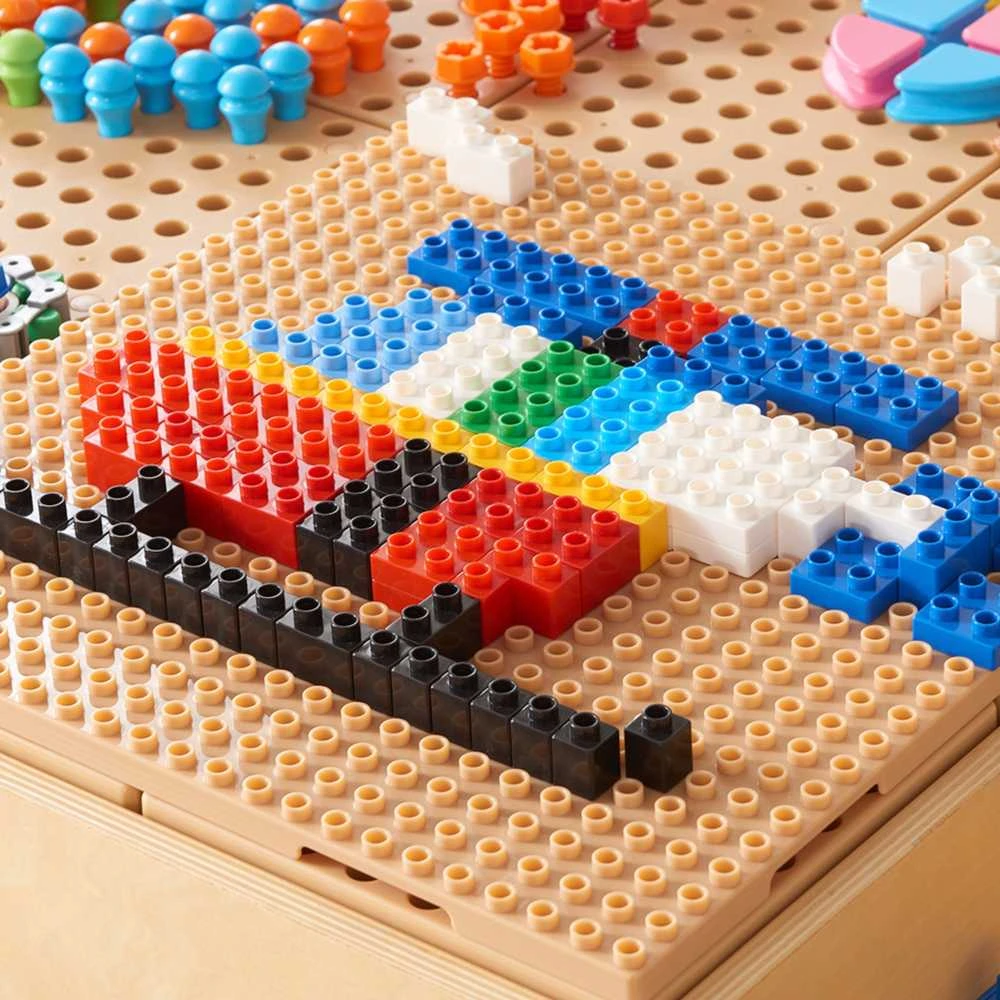 MASTERKIDZ STEM statybinių kaladėlių rinkinys 135 vnt