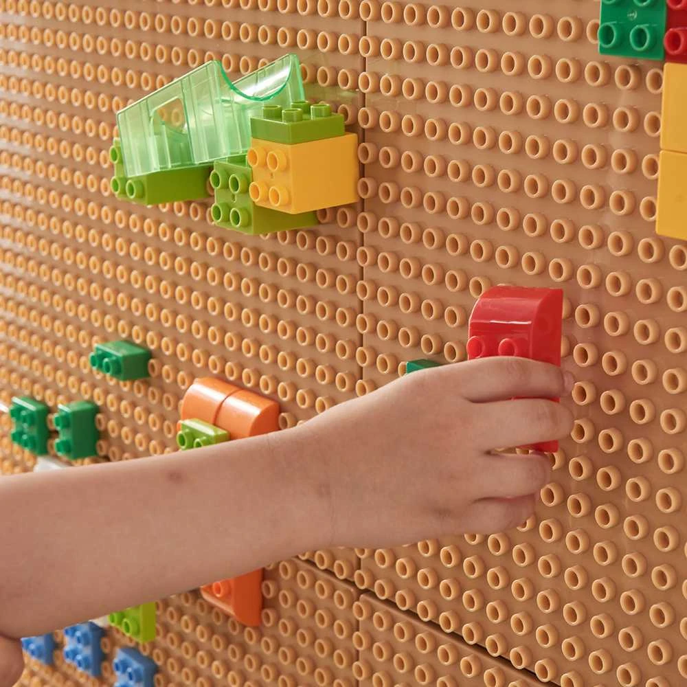 MASTERKIDZ Konstruktorių Rinkinys STEM 135 el. su Pano Dangteliais 4 vnt.