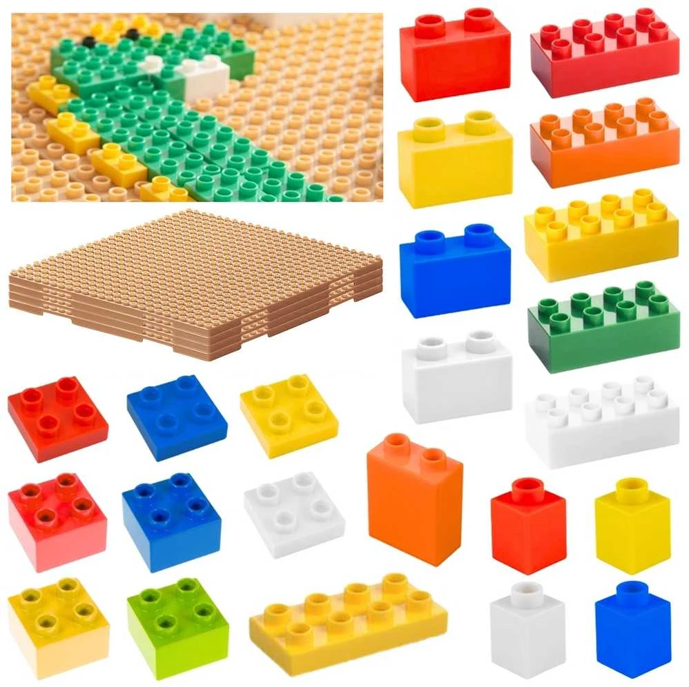 MASTERKIDZ Konstruktorių Rinkinys STEM 135 el. su Pano Dangteliais 4 vnt.