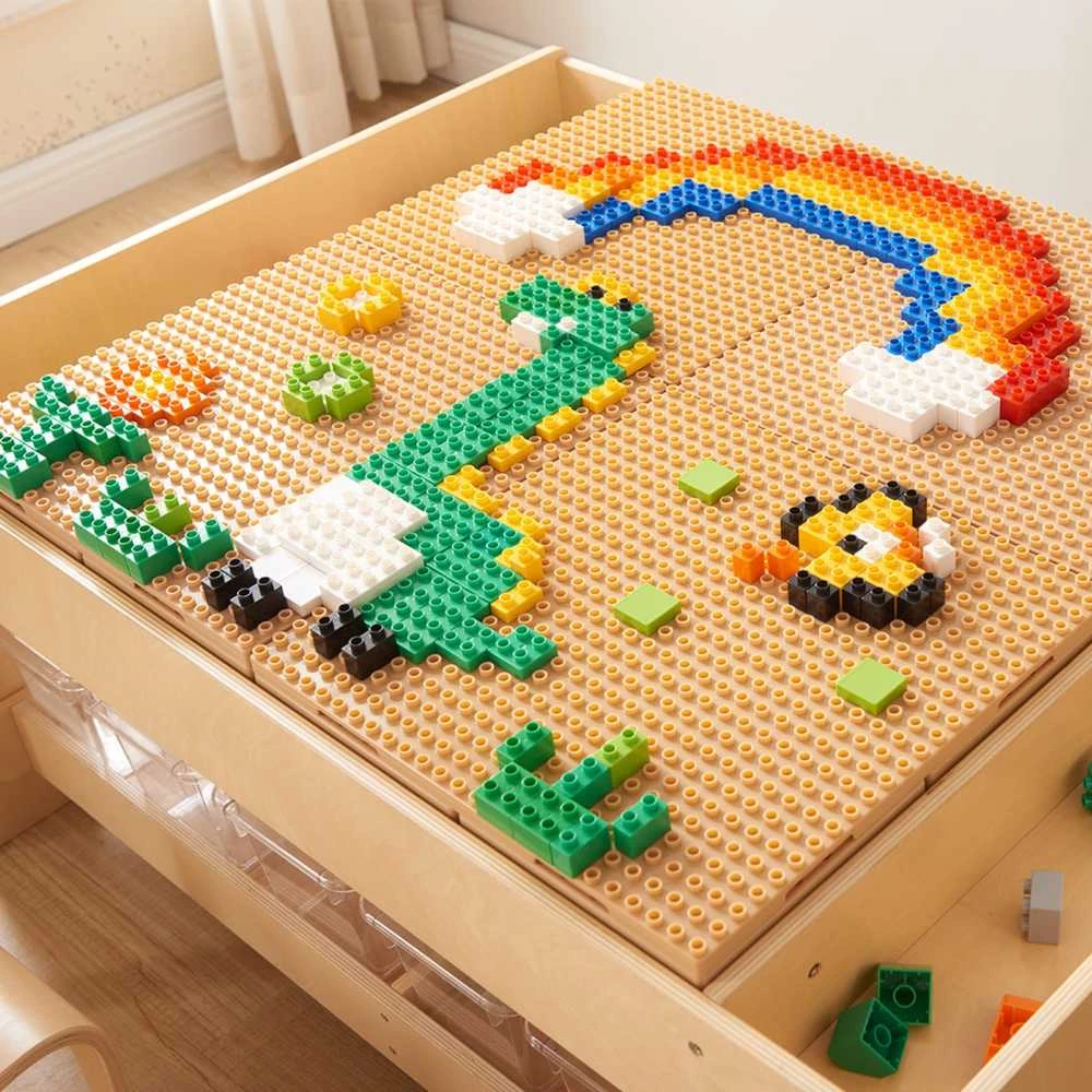 MASTERKIDZ Konstruktorių Rinkinys STEM 135 el. su Pano Dangteliais 4 vnt.