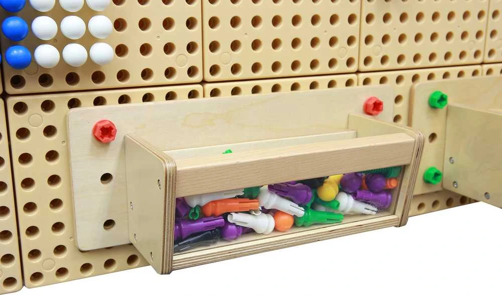 MASTERKIDZ STEM tvirtinimo plokštės 2 x 120 x 80 cm + XXL priedų rinkinys